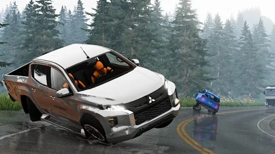 BeamNG Drive - Realistic Car Crashes | Dangerous Driving #11