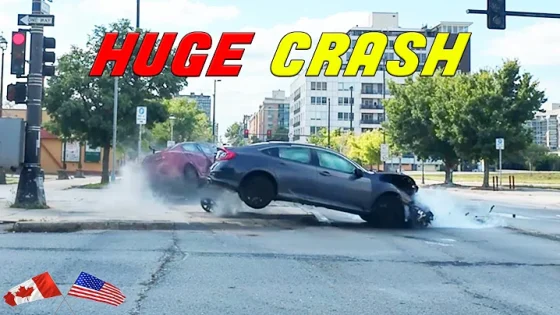INSANE CAR CRASHES COMPILATION || Best of USA & Canada Accidents - part 37