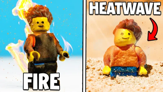 LEVEL 1 to 100 LEGO Natural Disasters